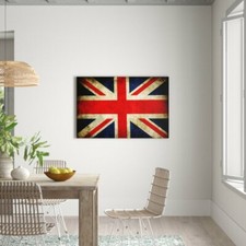 77cm x 57cm x 2.5cm Union Jack