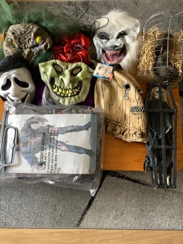 Halloween masks suit - job, lot