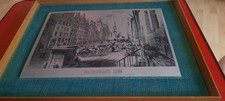 Edinburgh Etching In Wooden