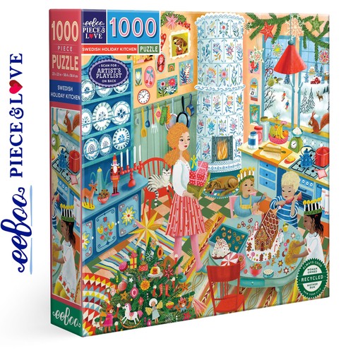 Eeboo swedish holiday kitchen - swedish,