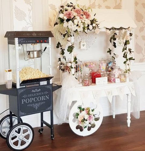 Candy cart display - candy,