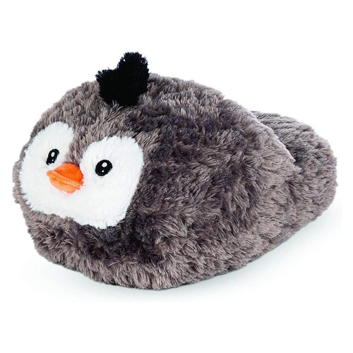 Plush penguin foot warmer - penguin,