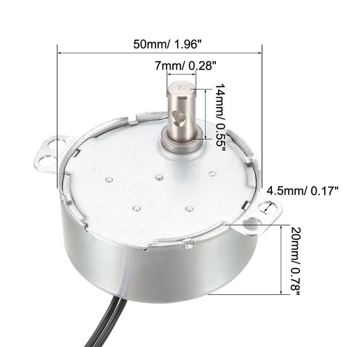 Synchronous gear motor - gear, ac
