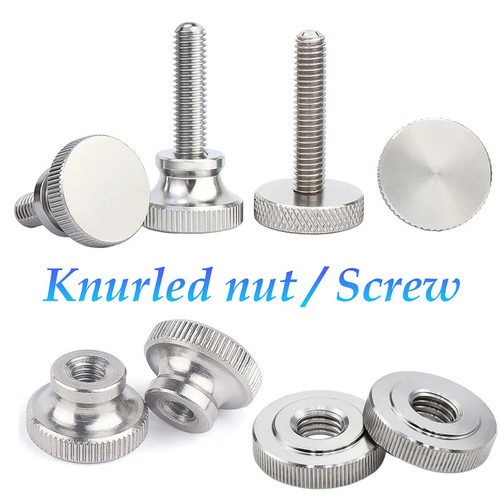 Knurled screwknurled thumb - knurled,