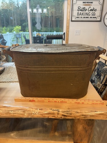 Antique copper boiler wash - copper,