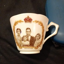  ROYAL FAMILY CORONATION 1937 tea cup 