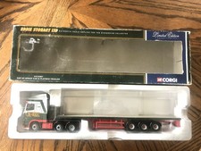 Corgi CC13207 DAF XF Space Cab Flatbed Trailer; Eddie Stobart - 1/50