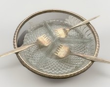 VINTAGE DURHAM CRYSTAL SILVER