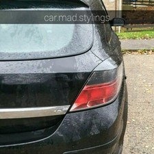 Rear Black Plastic Eyebrows to