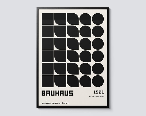 Abstract geometric bauhaus - abstract,