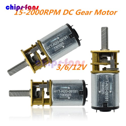 Ga12 n20 60rpm 6 - ga12-n20, 3/6/12v