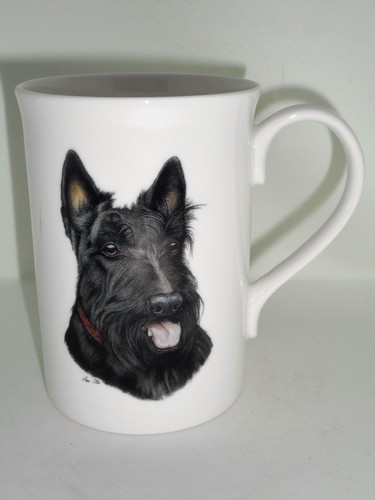 Scottish terrier china mug - bn,