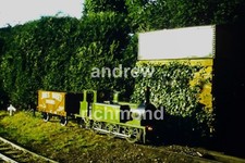 Miniature Railwway Southern Locomotive & James Wadey Wagon 1998 35mm Slide Agfa
