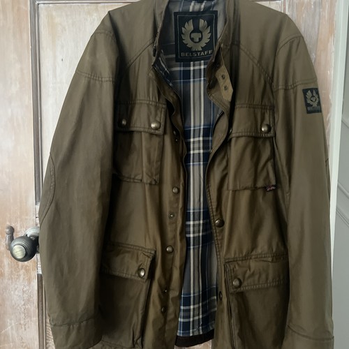 Mens belstaff green - belstaff, wax