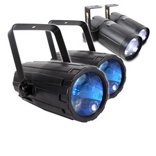 2x Beamz White Pinspot