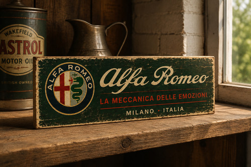 Alfa romeo sign - alfa,