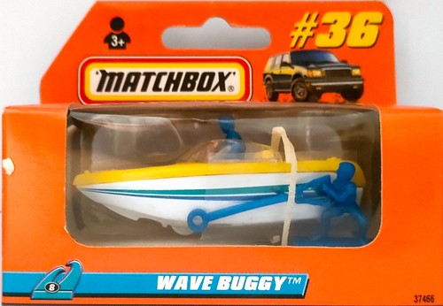 Matchbox wave buggy ski - #36, [ski