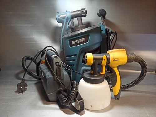 Erbauer 700w hvlp spray - 700w, gun