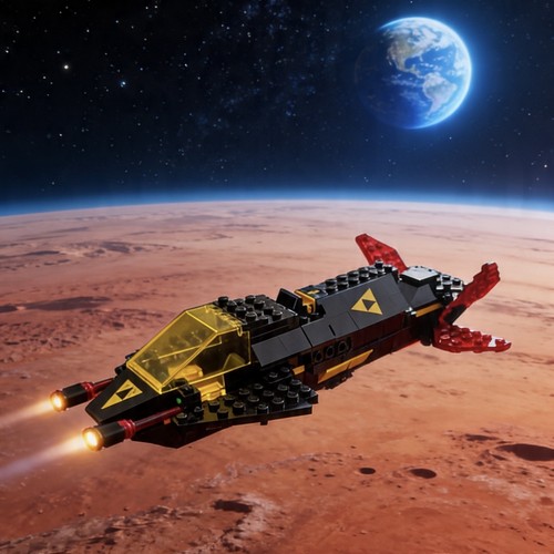 Lego blacktron space 6894 - space,