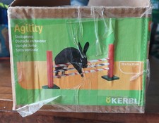 KERBL PET RABBIT AGILITY HURDLE WITH 12 BARS FOR PET RABBITS