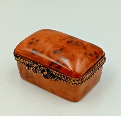 Limoges france brown pattern - limoges,