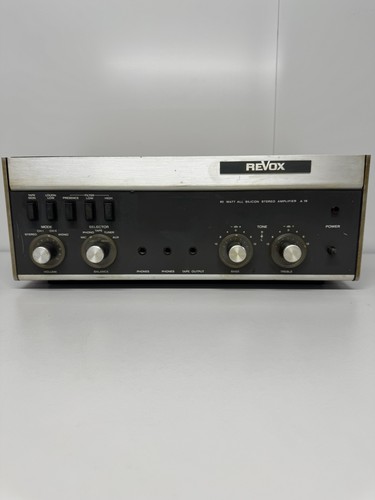 Revox a78 amplifier rare - revox,