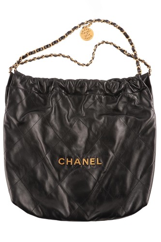 Chanel black medium quilted - medium,