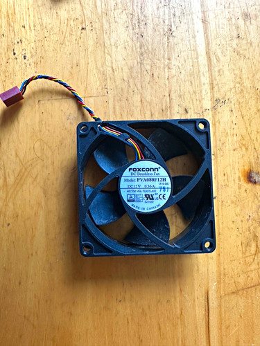 Foxconn 80mm case fan pin - 80mm, 4-pin