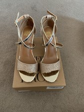 Where's That From Womens/Ladies Perla Ankle Strap Medium Block Heel WM112