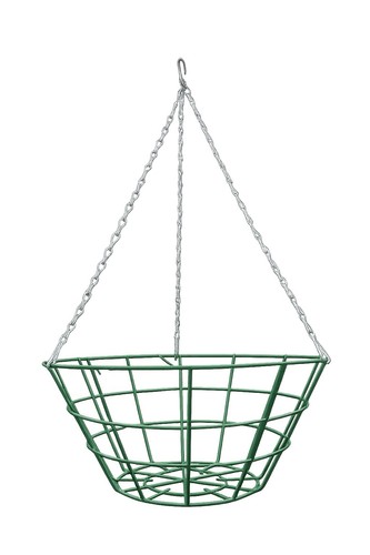 Wire hanging basket flat - hanging,