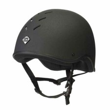 Charles Owen Young Riders Jockey Skull Black