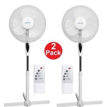 2pcs 16'' Fan Oscillating