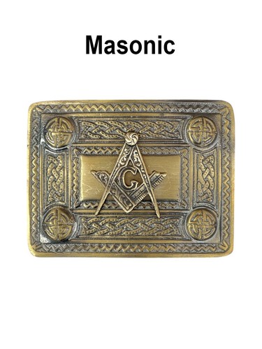 Scottish masonic badge kilt - badge,