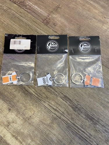 Cycling keyrings pack - 3,