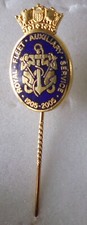 ROYAL FLEET AUXILIARY SERVICE Enamel Pin Badge 1905 - 2005