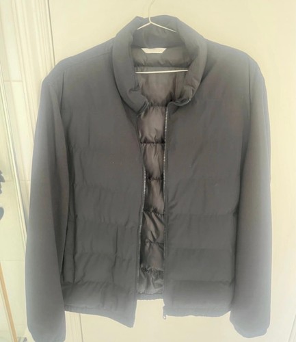 Zara men black puffer - black,