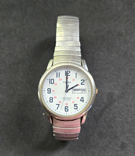 Timex indiglo quartz day date - timex,