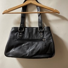 Clarks Black Leather Shoulder