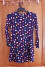M&S Kids - Multicoloured spotty skater dress excellent condition size 8-9 years