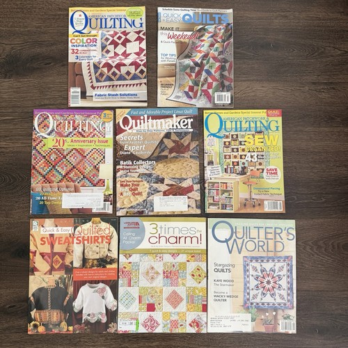 Lot quilting magazines - lot,