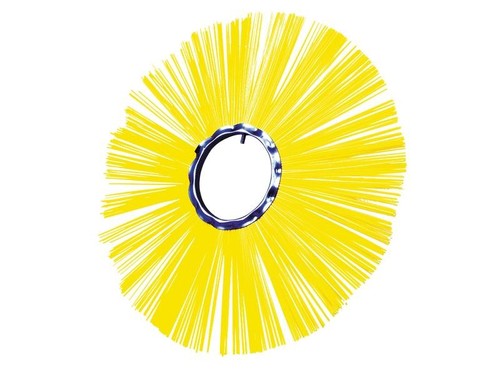 Brush section poly plastic - poly,