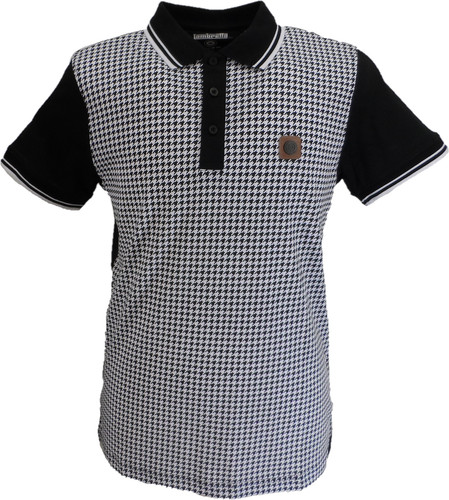 Lambretta mens black white - lambretta, black/white