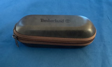 Timberland Authentic Brown Zipped Glasses Case.