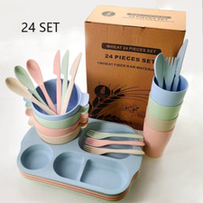 Unbreakable Wheat Straw Plates