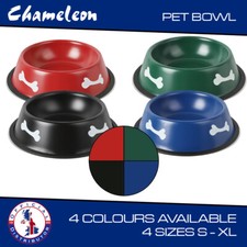 Dog bowl food - dog, stainless