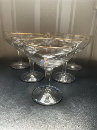 Vintage babycham glasses with - vintage,