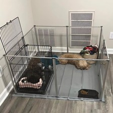 XXL Acrylic Dog Playpen
