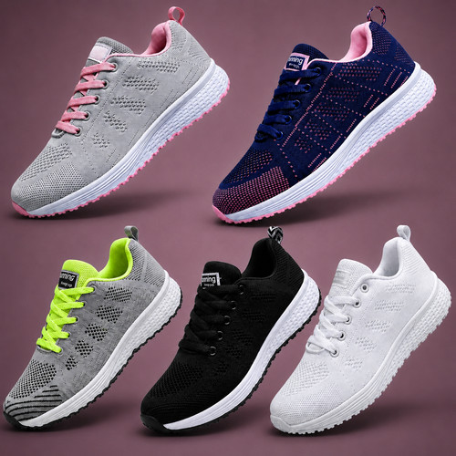Womens ladies trainers running - ladies,