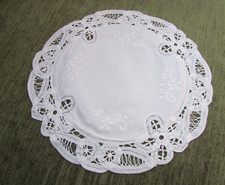 Vintage Linen Lace Dressing