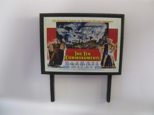 The ten commandments - ten, model